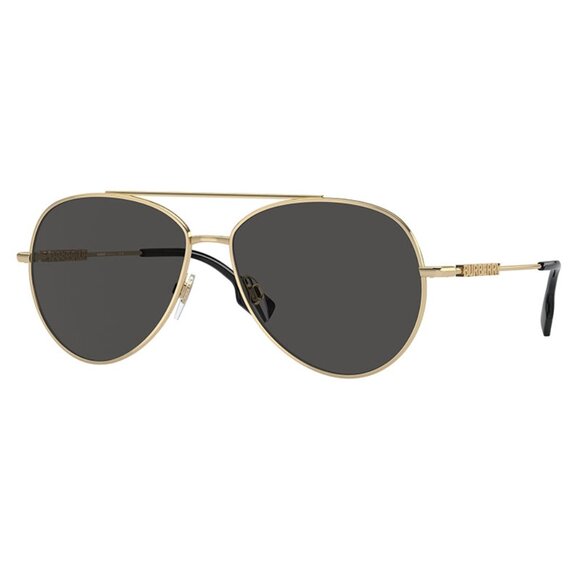 NEW BURBERRY AVIATOR WOMEN BE3147 1109/87 SUNGLASSES BE3147 110987 EYEWEAR - Picture 1 of 3